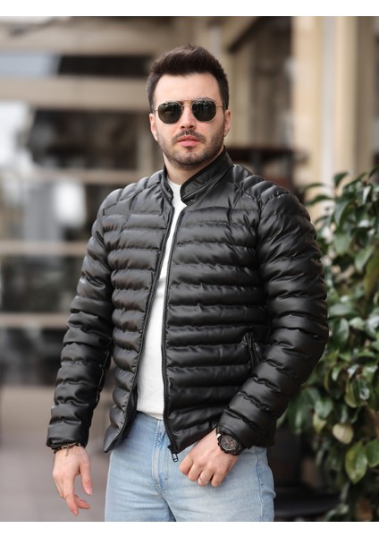 Erkek Deri Şişme Mont fiyatları