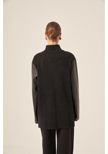 Kadın Beyoğlu Detaylı Giycık Siyah 20838