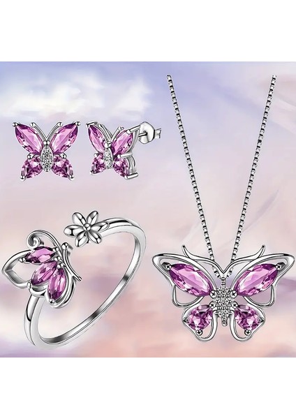 “masal Kanatları” Genç/çocuk Takı Seti – Kolye, Küpe ve Yüzük fiyatları