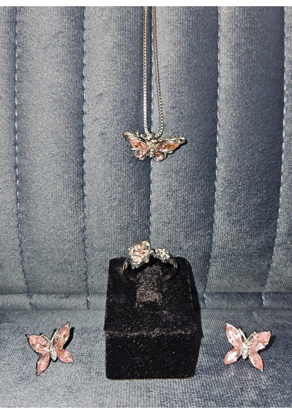 “masal Kanatları” Genç/çocuk Takı Seti – Kolye, Küpe ve Yüzük indirimleri