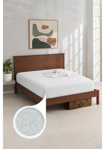 Premium Pamuklu Havlu Çarşaf | 360° Tam Lastikli | Tek/çift Kişilik Lastikli Havlu Çarşaf