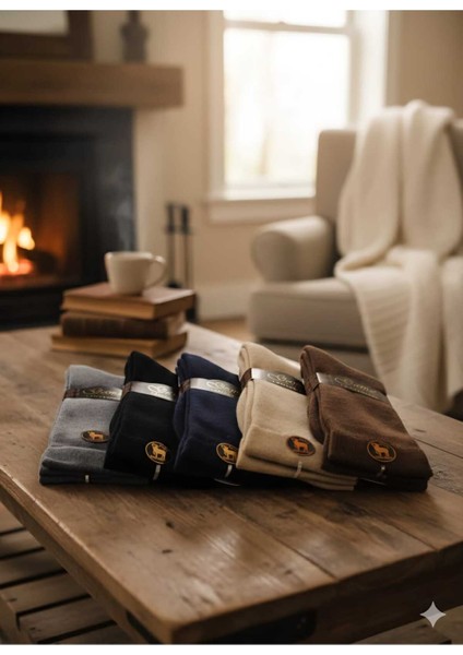 Lambswool Erkek Çorap Premier Collection (Thermal) 5'li Paket fiyatları