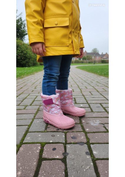 Kız Çocuk Su Geçirmez Içi Kürklü Kar Botu fiyatları