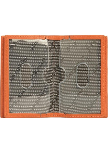 Erkek Hakiki Deri Kartlık 2305 - Kiremit modelleri