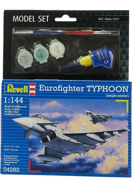 Model Set Eurofighter Typhoo - 1:144-64282