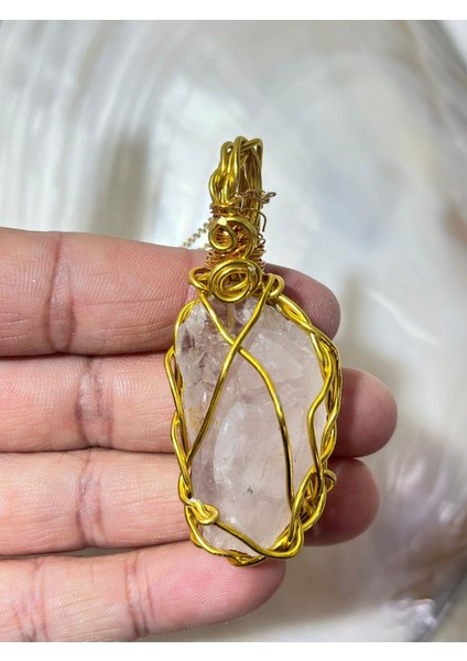 Ametist Gold Bakır Tel Çelik Zincirli fiyatları