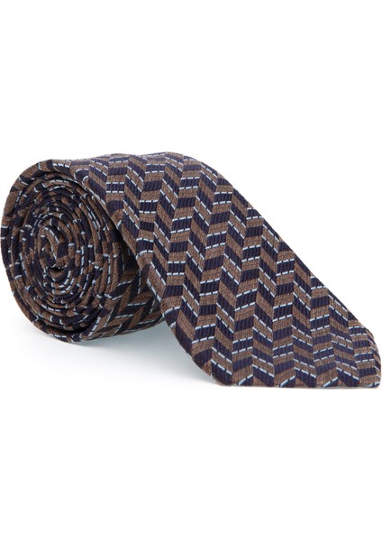 Erkek Kahverengi %100 Ipek Kravat 50317307-400 fiyatları