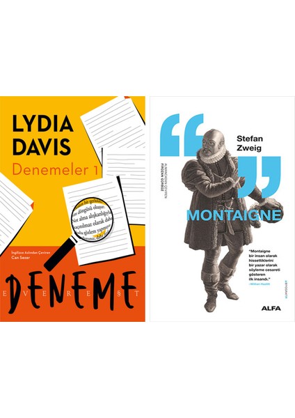 Denemeler 1 + Montaigne