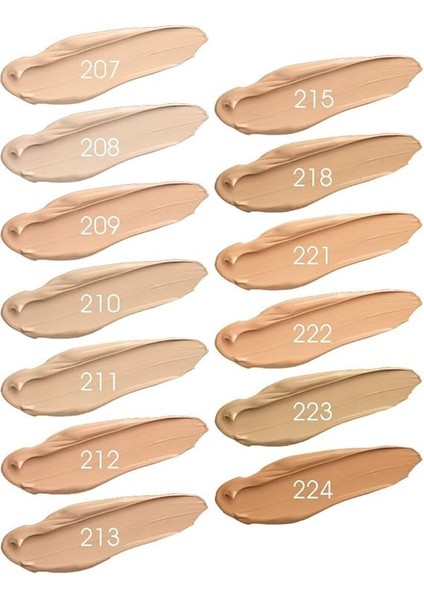 Make-Up Cover Su Geçirmez Hipoalerjenik Spf 30 #215 (Tüm Akne Izleri ve Dövmeleri Kapatır) modelleri