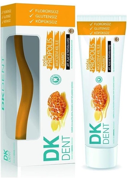 Dermokil Dk Dent Diş Macunu 75ML Propolis+Fırça