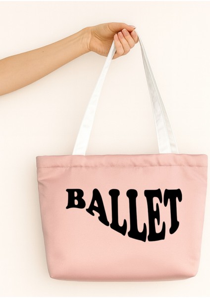 Ballet Tasarım Mat Saten Omuz Çantası