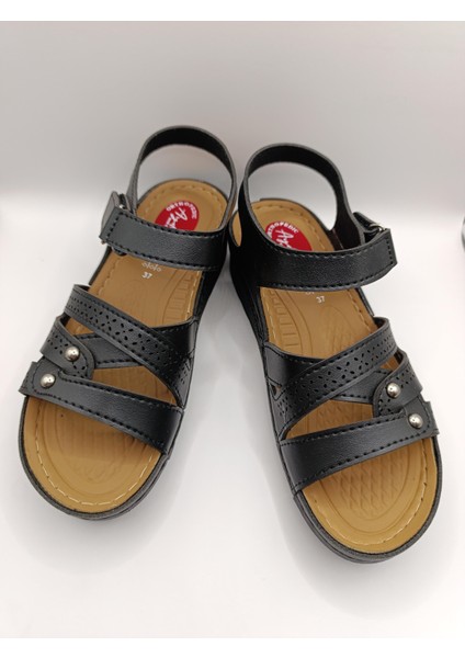 Günlük Kadın Cırt Bantlı Sandalet Yumuşak Rahat Ortopedik fiyatları