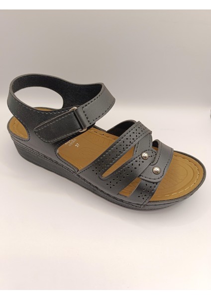 Günlük Kadın Cırt Bantlı Sandalet Yumuşak Rahat Ortopedik modelleri