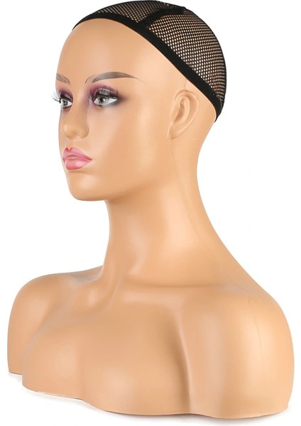 Omuzlu Peruk Kafa Mankeni - Kumral Tenli fiyatları