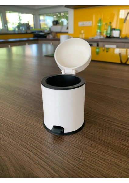 Mini Pedallı Çöp Kürdanlık Kulak Çöpü Mini Masa Çöpü 9cmx6,5cm fiyatları