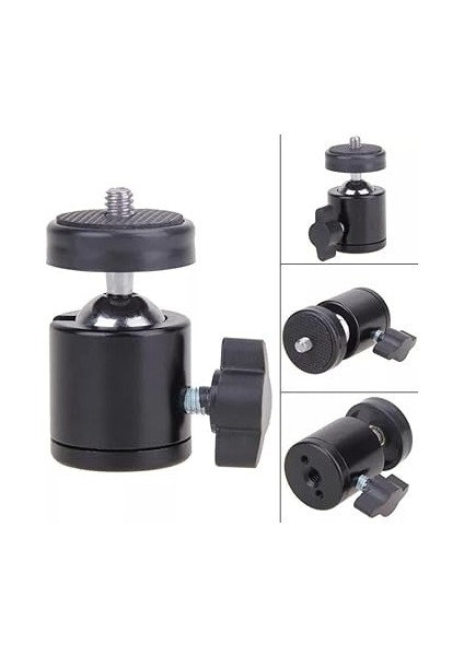 Tripod 90° Yönlendirme Aparatı 360 Derece Dönebilen Başlık Tüm Tripodlara Uyumlu Metal Mafsal Aparatı fiyatları