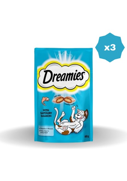 Kedi Ödül Maması Somon 60 gr - (3 Adet)