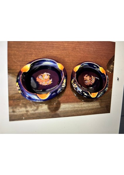 Eski Japon Üretimi Porselen Çakmak ve Kül Tablaları Takımı Çakmak 15CM Küllükler 11CM fiyatları