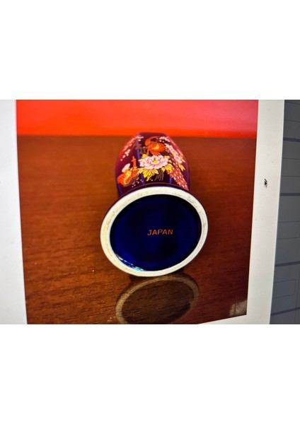 Eski Japon Üretimi Porselen Çakmak ve Kül Tablaları Takımı Çakmak 15CM Küllükler 11CM modelleri