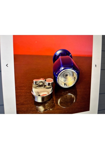 Eski Japon Üretimi Porselen Çakmak ve Kül Tablaları Takımı Çakmak 15CM Küllükler 11CM