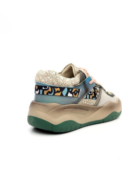 25K328 Kadın Renkli Kalın Taban Sneaker Ayakkabı fiyatları