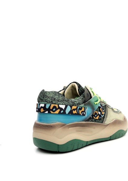 25K328 Kadın Renkli Kalın Taban Sneaker Ayakkabı fiyatları