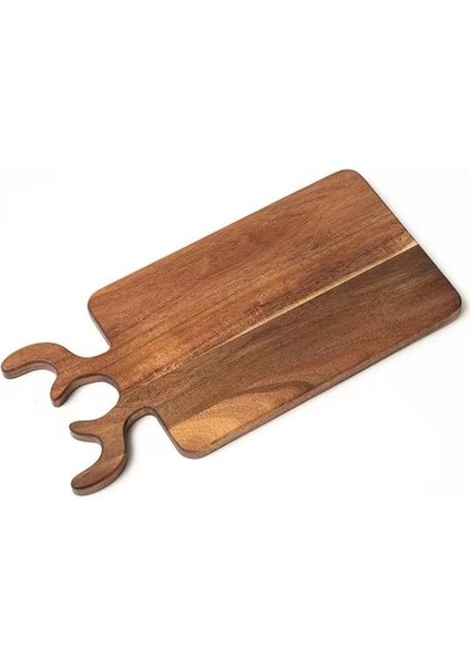 El Yapımı Akasya Ağacı Ahşap Kesme ve Doğrama Tahtası – Şık Tasarımlı, Dayanıklı, Et, Peynir, Ekmek, Sebze ve Meyve Kesim, Mutfak Için Ahşap Kesim Panosu (Dikdörtgen Geyik, 30X20 Cm) modelleri