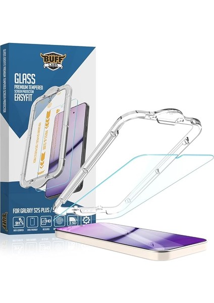Galaxy S25 Serisi ile Uyumlu Easyfit Glass Kolay Uygulama Aparatlı Ekran Koruyucu Temperli Cam (Galaxy S25 Plus/galaxy S24 Plus)