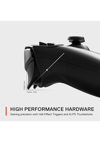 Stratus Plus, Android ve Windows Için Bluetooth Oyun Denetleyicisi, 90 Saat Pil Ömrü, Hall Effect Tetikleyici, Alps Toplama Çubukları indirimleri