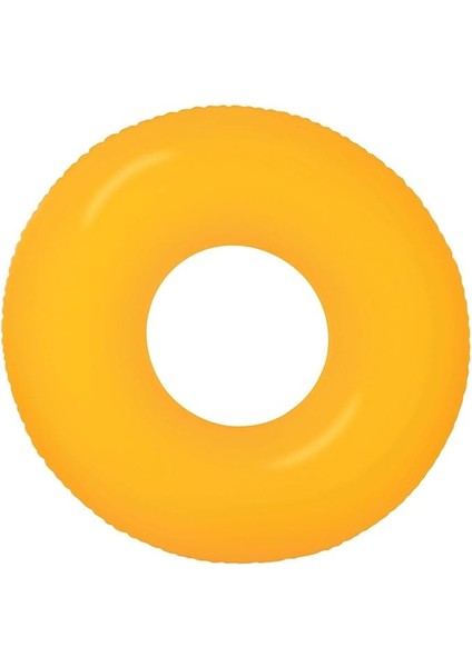 59262 Neon Renkli Simit 91 Cm, Su Sporları, Plaj Malzemesi, Şişme Ürün, Yüzme Aksesuarı, Kamp, Dalış, Güvenlik
