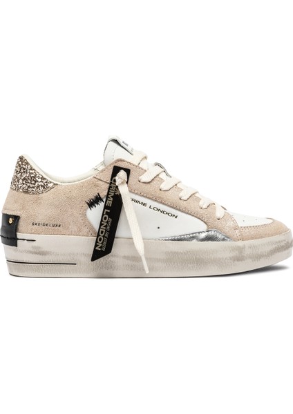 Kadın Sneaker ( Günlük) 25190AA8 Crime London Sk8 Deluxe Wedge Sand