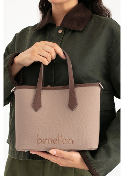 Benetton Kadın Kol Çantası Vızon-Kahve BNT1654 fiyatları