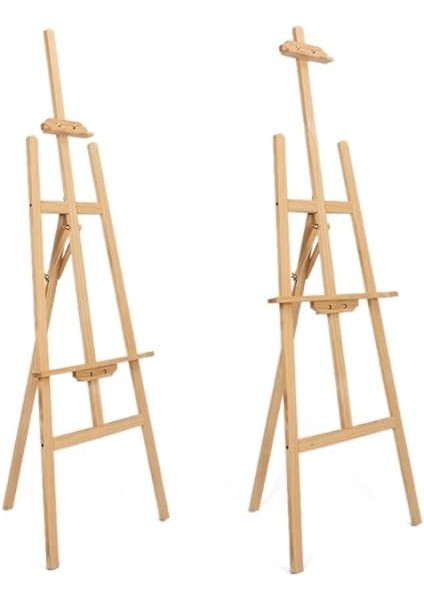 Ahşap Resim Şövalesi Ressam Sehpası Naturel fırsatları