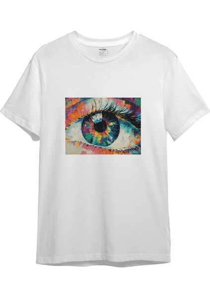 The Eye Tişört - Beyaz