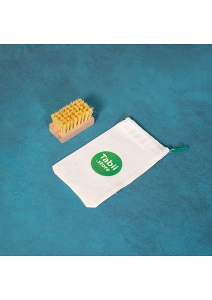 Tabii'm Tampiko Otu El Tırnak Fırçası %100 Doğal - Pamuklu Özel Ham Bez Kese Hediyeli modelleri