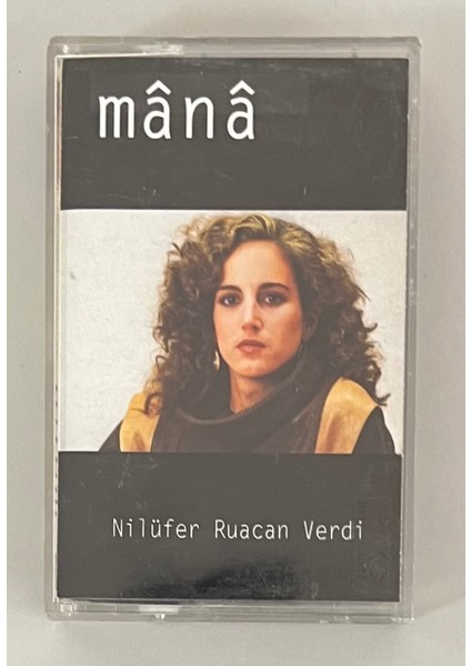 Nilüfer Ruacan Verdi Mana Kaset (Orijinal Dönem Baskı Kaset)