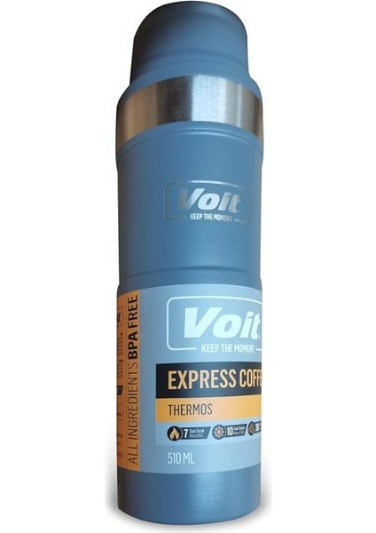 Express Coffee Termos 510 Ml, Gri