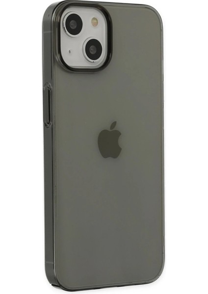iPhone 14 Plus Kılıf Pc Sert Şeffaf Kapak - SIYAH-(5796) - N510J620-M22510 fiyatları