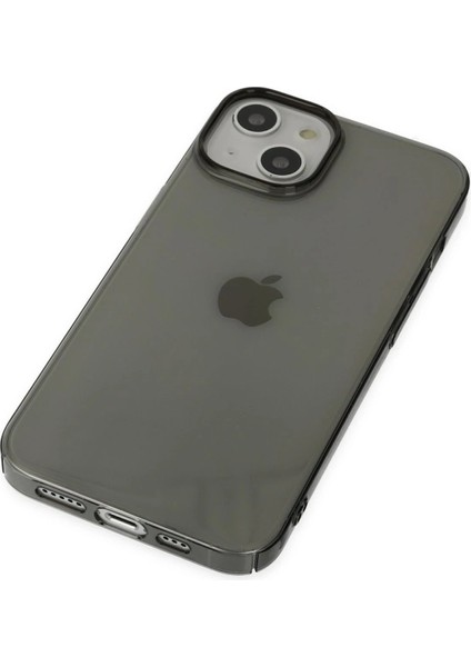 iPhone 14 Plus Kılıf Pc Sert Şeffaf Kapak - SIYAH-(5796) - N510J620-M22510 fırsatları