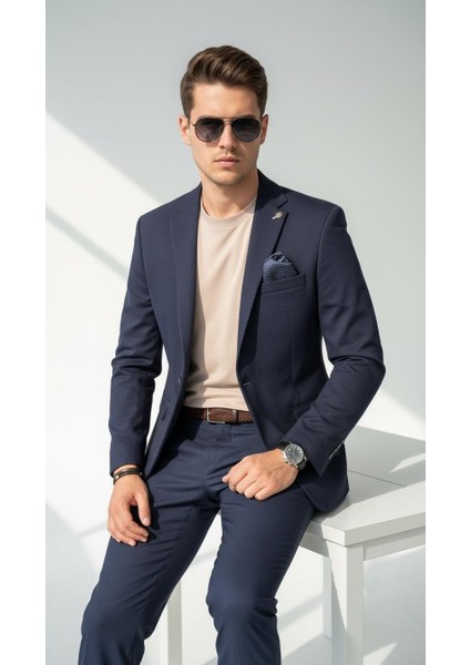 Erkek Italyan Kesim Tek Düğmeli Blazer Ceket – Klasik ve Modern Şıklık modelleri