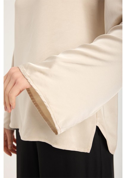 Yuvarlak Yaka Bluz fırsatları