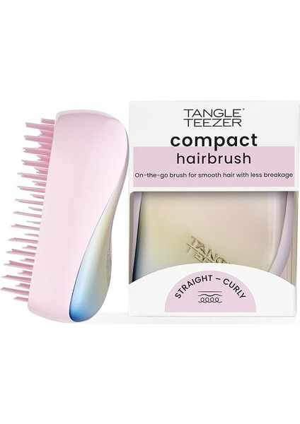 Teezer Compact Styler Matte Ombre Chrome Saç Fırçası
