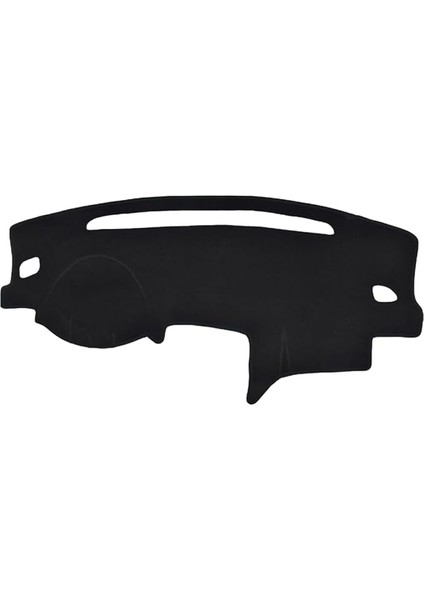 Torpido Koruma Halısı Siyah Kenar Renk Siyah Volkswagen Polo 2009-2019 ile Uyumlu