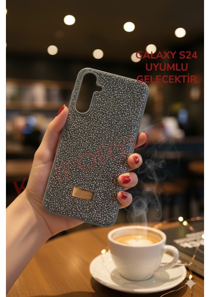 Samsung Galaxy S24 / S25 Kılıf Diamond Lüx Taşlı Parıltılı / Içi Kadife Astar – Premium Serisi