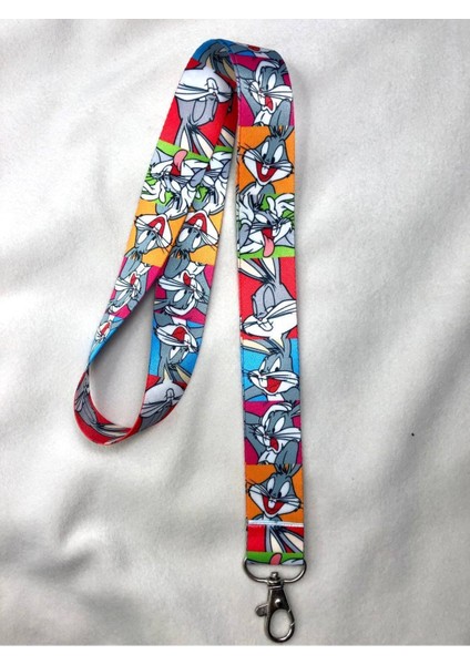 Bugs Bunny Neşeli Halleri Boyun Askısı