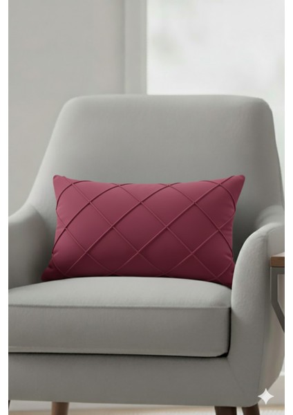 Leke Tutmaz Silinebilir Kapitoneli Kırlent Yastık Kılıfı fiyatları