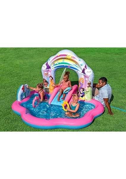 Disney Princess Enchanted Palace Oyun Merkezi, 7 Ft 3 Inç x 6 Ft 4 Inç x 55 Inç Veya 2,21 M x 1.93 M x 1.40 M fiyatları