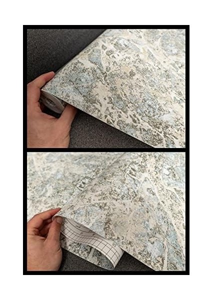 Desenli Kendiliginden Yapışkanlı Kaplama Folyosu 45 cm x 1 mt ELF141 modelleri