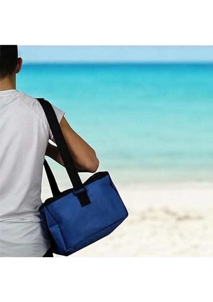 Termos Çanta – 22L Sıcak Soğuk Tutucu Isı Yalıtımlı Omuz Askılı Kamp, Piknik, Plaj, Araç Çantası – Bpa Free, Mavi, 36X30X20 cm fırsatları
