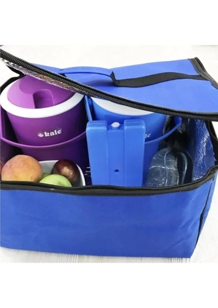 Termos Çanta – 22L Sıcak Soğuk Tutucu Isı Yalıtımlı Omuz Askılı Kamp, Piknik, Plaj, Araç Çantası – Bpa Free, Mavi, 36X30X20 cm indirimleri